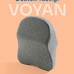 VOYAN Visco Araç Boyun Yastığı - Ortopedik Oto Koltuk Boyun Desteği 39x31x14 cm