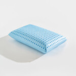 Color Terapi Hava Kanallı Mavi Ortopedik Visco Yastık 60x40x15 cm